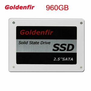 ■新品!!国内対応&90日保証■ SSD Goldenfir 960GB SATA3/6.0Gbps 2.5インチ 高速 NAND TLC 内蔵 デスクトップPC ノートパソコン DE002
