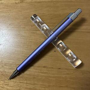 新品 廃盤 Pentel ぺんてる 手帳用 シャーペン 0.3mm QS53 パープル軸 キャップ式