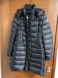 定番　モンクレール　hermine ブラック　0 ポケット穴有　moncler