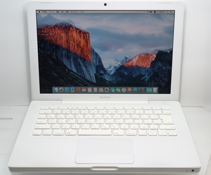 Apple MacBook A1181(13-inch,Mid2009)/MacBook5,2/Core2Duo 2.13GHz/4GBメモリ/HDD250GB/バッテリー正常/Mac OS X El Capitan10.11 #0315