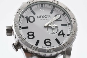 ニクソン ラウンド ビックフェイス クォーツ メンズ 腕時計 NIXON