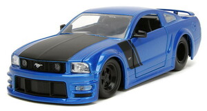 JADA TOYS 1/24 2006 フォード マスタング GT ブルーメタリック 完成品ダイキャストミニカー JADA34195　送料無料　新品