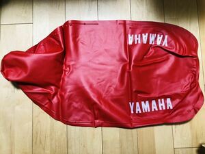 DT125R 3FW ‘88 シートカバー　純正品　赤　検DT200R 日本製純正品　YAMAHA ヤマハ　同梱可能　10枚　送料無料