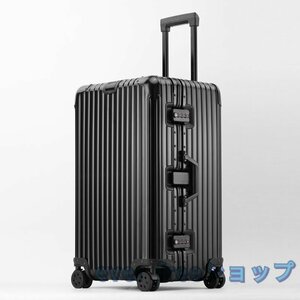 高品質 スーツケース アルミ合金ボディ 30インチ 全4色 大容量 キャリーバッグ キャリーケース トランク TSAロック 出張 旅行