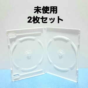 DVDケース 2枚収納タイプ 白2枚 【未使用】 /07 サンワサプライ