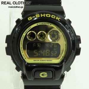 G-SHOCK/Gショック クレイジーカラーズ ブラック/ゴールド DW-6900CB-1JF /000