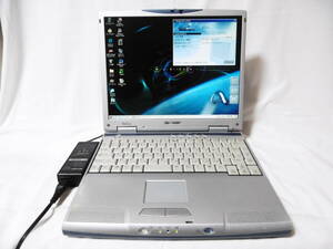 OS Windows 98 SE ◆◇◆ シャープ ノートPC ◆◇◆ Mebius PC-MJ730P ◆◇◆ PentiumIII 800MHz