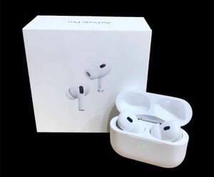 θ【動作確認済】Apple AirPods Pro 第2世代（2022/Lightning）MQD83J/A アップル エアポッズプロ イヤホン 箱/イヤーピース S41852876829