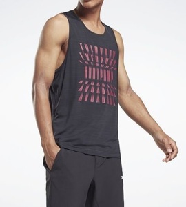 L　レズミルズ ボディパンプ アクティブチル タンク トップ / Les Mills BodyPump Activchill Tank Top