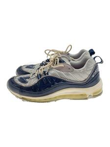 NIKE◆AIR MAX 98 / SUPREME/エアマックスシュプリーム/ホワイト/844694-400/US8.5/WHT