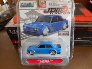 ★★1/64? Jada ダットサン 510 ワイドボディ 1973 ブルー ブルーバード Datsun 510 Widebody Jam Tuners★★