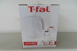 9055/dt/04.01 同梱不可 【未開封】 T-fal (ティファール) 湯沸し器(電気ケトル) Justine+ (ジャスティンプラス) サーブル 1.2L