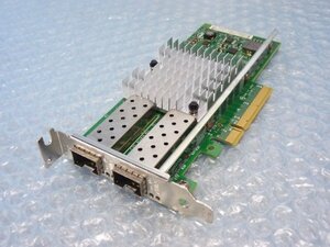 1PUC // IBM 49Y7962 49Y7961 Dual Port 10GbE SFP+/Intel Ethernet Server Adapter X520-2 / 80mmブラケット★破損有 //IBM x3550 M4取外