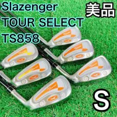 送料込　slazenger TS858 アイアンセット　６本　S メンズ　右利き