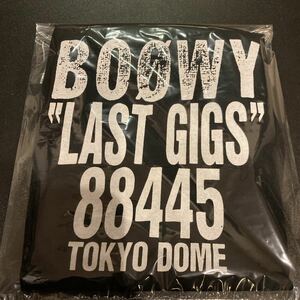 未使用 デッドストック BOOWY LAST GIGS タンクトップ 氷室京介 布袋寅泰 当時物 激レア 貴重