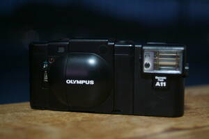 【512-1】OLYMPUS オリンパス XA A11 Electric Flash F-ZUIKO 35mm F2.8 