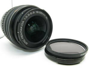 [美品 使用感少]Pentax ズームレンズ SMC DA 18-55mm f/3.5-5.6 AL AF Zoom lens