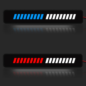グリルライト グリルマーカー BMW ハイエース ドレスアップライト ポジションランプ LED 2個セット 赤白
