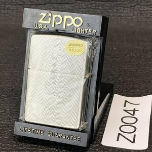 1000円スタート ZIPPO 未使用 エンジンターン 化粧箱有り オイルライター ジッポー 1998年製 Z0047