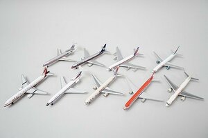 ★ herpa ヘルパ 1/500 B727-200 AA アメリカン N719AA / B757-200 TWA トランス・ワールド航空 レジ番号付与なし など9点セット