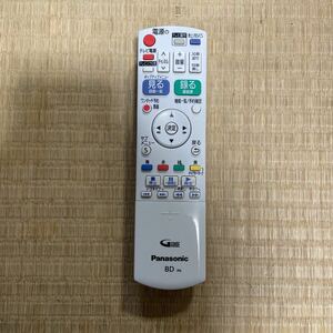 動作確認済み【Panasonic】◆パナソニック◆ BD テレビリモコン n2qayb000995 中古品