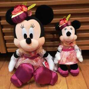 東京ディズニーランド ミニー　スタイルスタジオ ミニスタ 春コスチューム ぬいぐるみ　ぬいば　バッジ