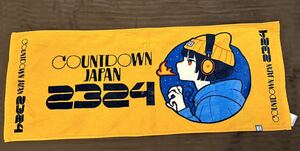 COUNTDOWN JAPAN 23/24 カウントダウンジャパン 23/24 オフィシャルタオル ドラゴンガール