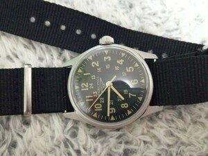 アンティーク　軍用時計　ロンジン　手巻き　ベトナム戦争　ミリタリーウォッチ　ヴィンテージ　メンズ　腕時計　アメリカ軍　ミルスペック