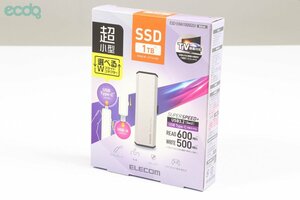 【 新品 】 ELECOM 外付けポータブルSSD ESD-EWA1000GSV 【 1TB | USB-AとUSB Type-C に対応 | PlayStationにも利用可 】