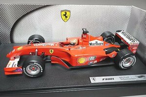 HOT WHEELS ホットウィール 1/18 Ferrari フェラーリ F2001 M.シューマッハ 2001 #1 50202
