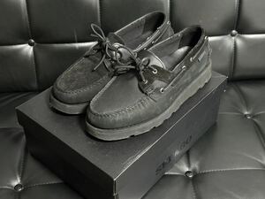 Engineered Garments x Sebago Boat Shoes／ブラック／10（28cm相当）