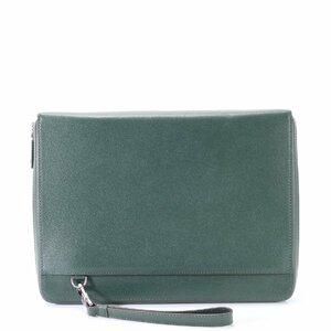 1円 極美品 BRAUN BUFFEL ブラウンビュッフェル レザー ビジネス バッグ セカンド クラッチ 書類鞄 通勤 本革 紳士 A4 メンズ EHM T6-4