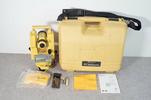 [NZ][D4265514] TOPCON トプコン DT-214 デジタルセオドライト 取扱説明書、元ケース等付き