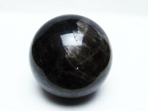 誠安◆超レア最高級超美品天然モリオン 純天然 黒水晶 丸玉 74mm [T572-9779]