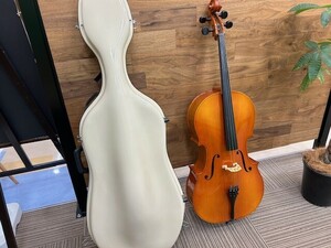 チェロ　カワイ　KAWAI Model Cello KVC 200S Size 4/4 弓 ハードケース付き 楽器　弦楽器　◆11719