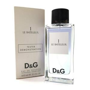 ほぼ未使用 D&G ドルチェ＆ガッバーナ ドルガバ 1 ル バトラー オードトワレ 100ml 香水 フレグランス スプレー メンズ 管理RY24000972