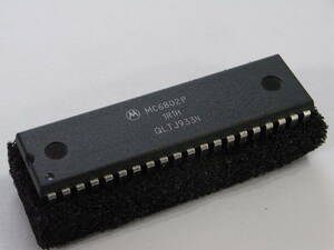 ★ MOTOROLA社製 Microprocessor MC6802P 未使用品 A-311 ★