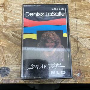 シHIPHOP,R&B DENISE LASALLE - LOVE ME RIGHT アルバム,INDIE TAPE 中古品