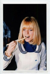 ［フォト4x6］ フランス・ギャル France Gall 41A 写真(小) 来日