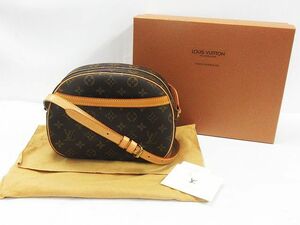 ■ 外観美品 LOUIS VUITTON ルイヴィトン モノグラム ブロワ 斜め掛け ショルダーバッグ M51221 NO1010 箱 保存袋付き ★2481 