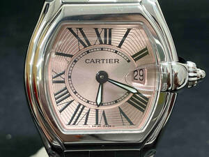 【電池交換・研磨済】Cartier カルティエ ロードスター W62017V3 クォーツ 付属品有り