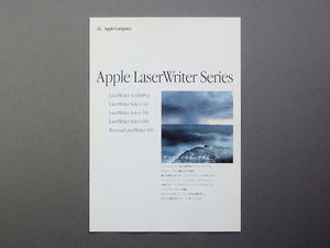 【カタログのみ】Apple 1995.11 LaserWriter Series 検 Mac Macintosh アップル レーザーライター 16/600PS-J Select 610 350 300 