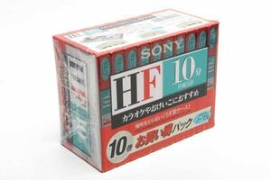 ※ 新品 ソニー SONY カセットテープ HF10 10本 10c-10hfa Sa1007L8