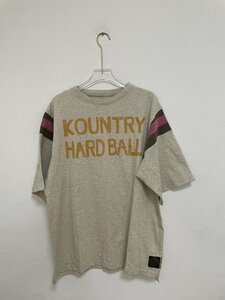 KAPITAL キャピタル FOOTBALL T KOUNTRY HARDBALL NATURAL 希少 中古 サイズ：2