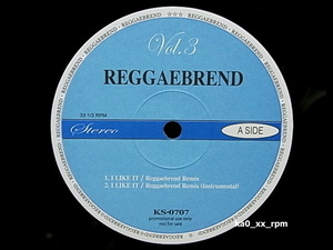 ★☆V.A.「Reggaebrend Vol.3」 Jomanda, Mariah Carey☆★5点以上で送料無料!!!