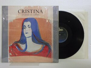 LP レコード Cristina クリスティーナ EL AMOR ES COLIBRI 私の愛物語 【E+】 D11976K