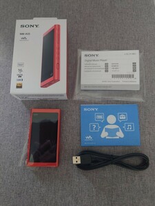 SONY NW-A55 (G) [16GB トワイライトレッド ]（新品未使用）海外モデル
