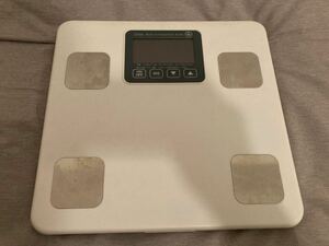 OHM　体重計　体重体組成計　Body Composition Scale　YB-005WT　オーム電機