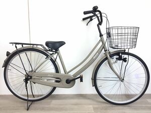 26インチ 自転車 (1682) ベージュ SXG304980 未使用品 ◎