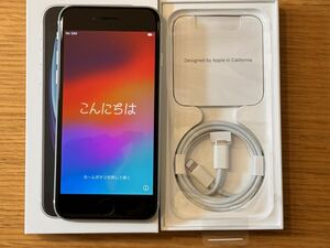 中古美品 Apple iPhone SE 2 白 128GB MHGU3J/A Docomo版 SIMフリー 付属品未使用 第2世代 